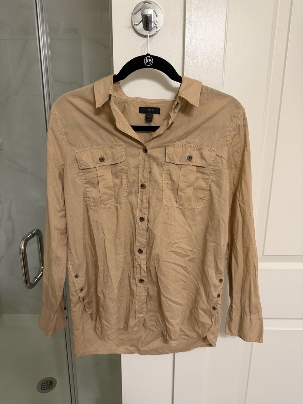 J Crew Button Down Shirt Blouse - Picture 3 of 10
